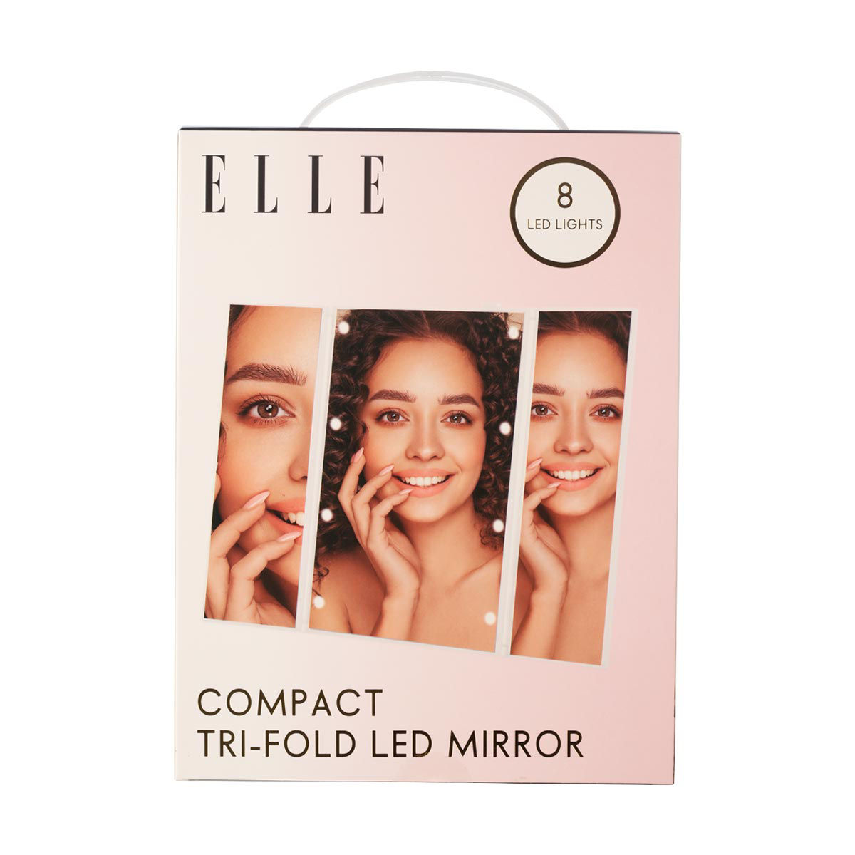 Elle Compact TriFold LED Lighted Mirror — pOpshelf penny item