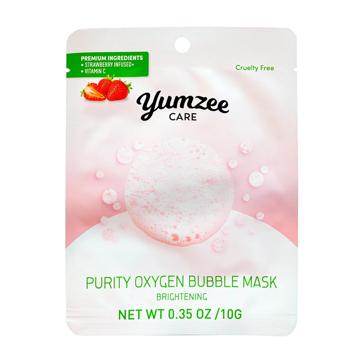 Yumzee Care + Purity Oxygen Bubble Mask + Strawberry + Vitamin C + 0.35 oz — pOpshelf penny item