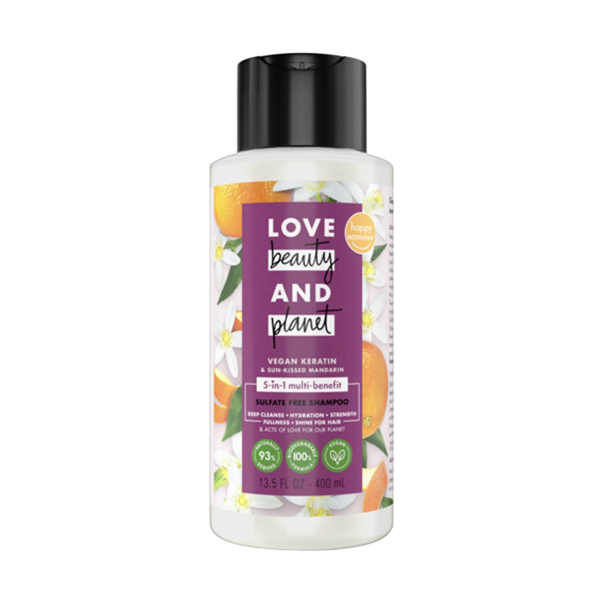 Love Beauty and Planet Sulfate Free Shampoo - Vegan Keratin & Sun-Kissed Mandarin, 13.5 fl oz — pOpshelf penny item