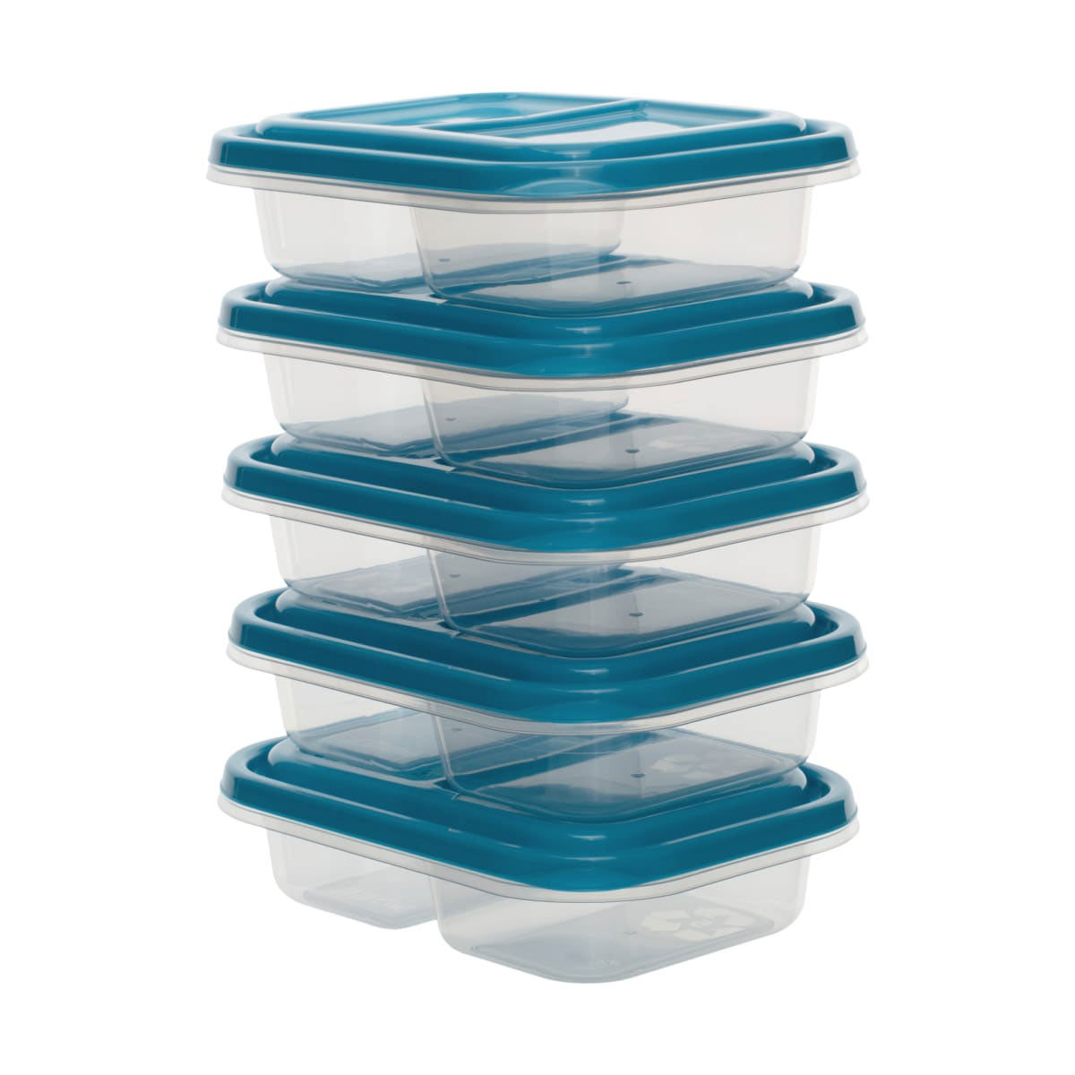 GoodCook Two Compartment Food Storage Container, 5 Count — pOpshelf penny item