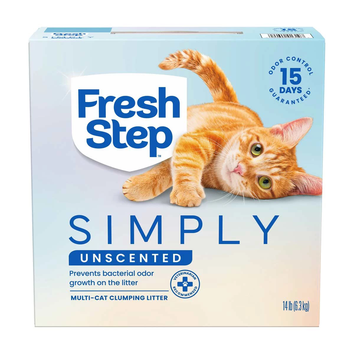 Fresh Step Simply Unscented Multi Cat Clumping Litter, 14 lb — pOpshelf penny item
