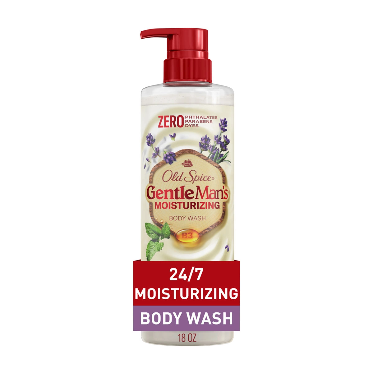 Old Spice Men's Body Wash GentleMan's Blend Lavender and Mint, 18 oz (532 ml) — pOpshelf penny item