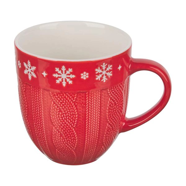 Christmas Sweater Embossed Mug, Assorted — pOpshelf penny item