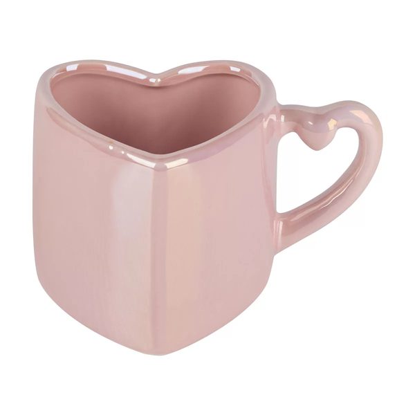 Valentine's Day Heart-Shaped Ceramic Mug, Assorted — pOpshelf penny item