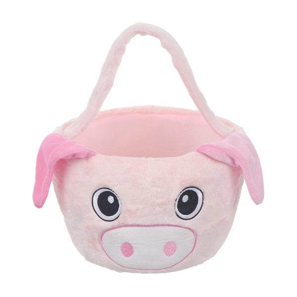 Easter Plush Animal Basket, Assorted — pOpshelf penny item