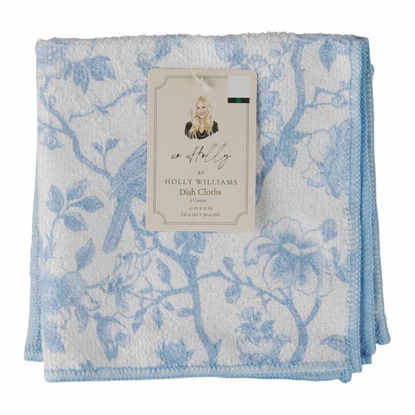 xo Holly by Holly Williams Printed Dish Cloth, 2 Count, 4 Assorted Patterns — pOpshelf