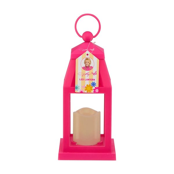 Dolly Parton Summer Lantern with LED Candle Décor, 3 Assorted Colors — pOpshelf