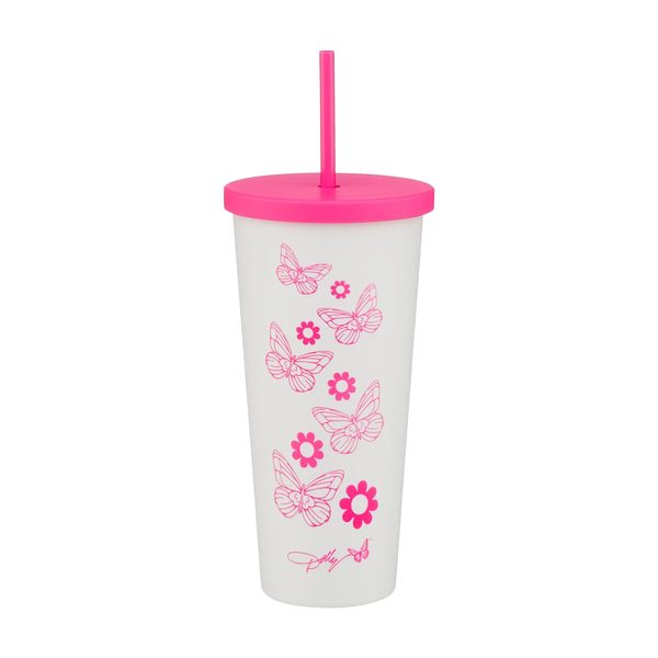 Dolly Parton Summer Tumbler with Lid and Straw, 20 fl oz, 4 Assorted Colors — pOpshelf