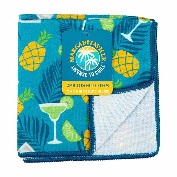 Mg26 Dish Cloth 2 Pack Margaritaville Dish Cloth 2 Pack 1 Count — pOpshelf