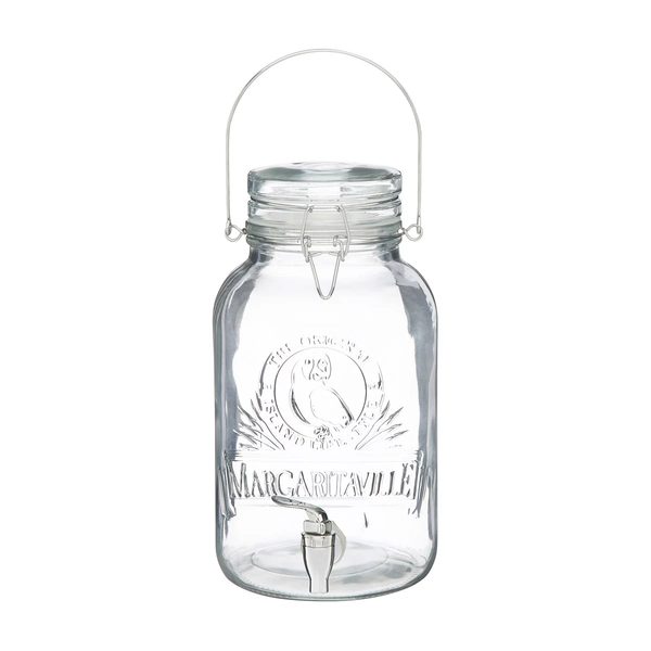 Margaritaville Clear Beverage Dispenser, 1 Gallon — pOpshelf