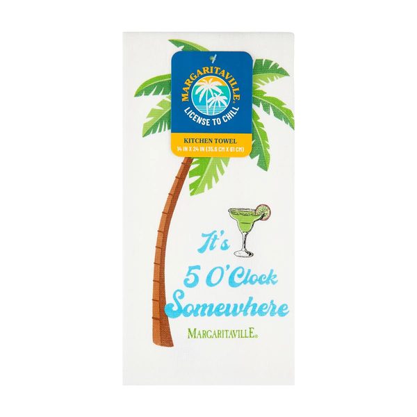 Mg26 Kitchen Towel Pr Margaritaville Kitchen Towel Print Assorted 1 Count — pOpshelf