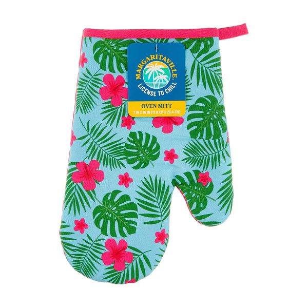 Mg26 Oven Mitt Margaritaville Oven Mitt Print Assorted 1 Count — pOpshelf