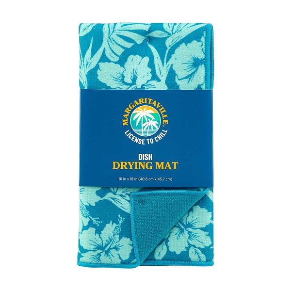 Mg26 Drying Mat 16x18 Margaritaville Drying Mat Print Assorted 1 Count — pOpshelf