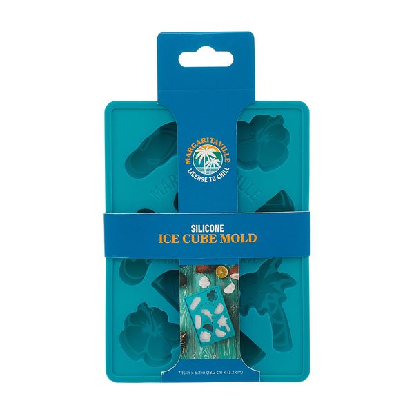 Margaritaville Blue Silicone Ice Cube Mold, 7.15x5.2 in — pOpshelf