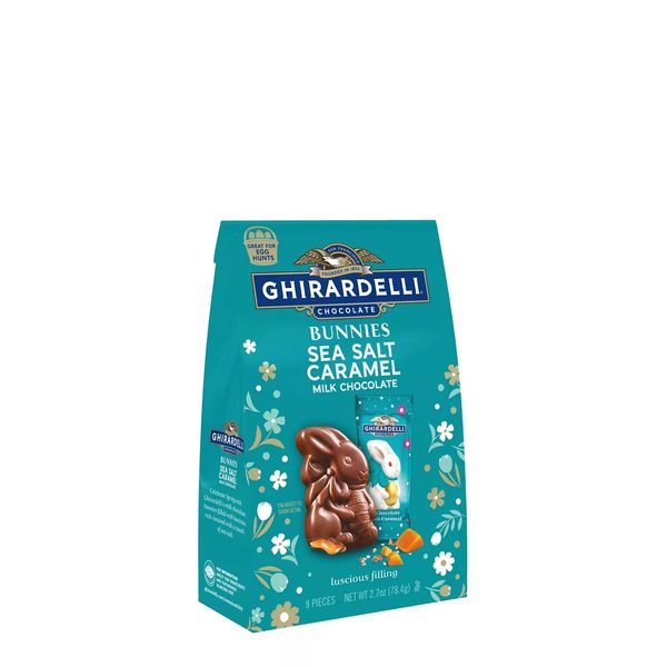 Ghirardelli Milk Chocolate Sea Salt Caramel Bunnies, 2.7 oz Bag — pOpshelf penny item