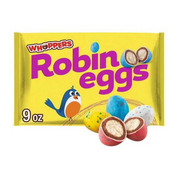 Whoppers Robin Eggs Malted Milk Balls, Easter Candy Bag, 9 oz — pOpshelf penny item