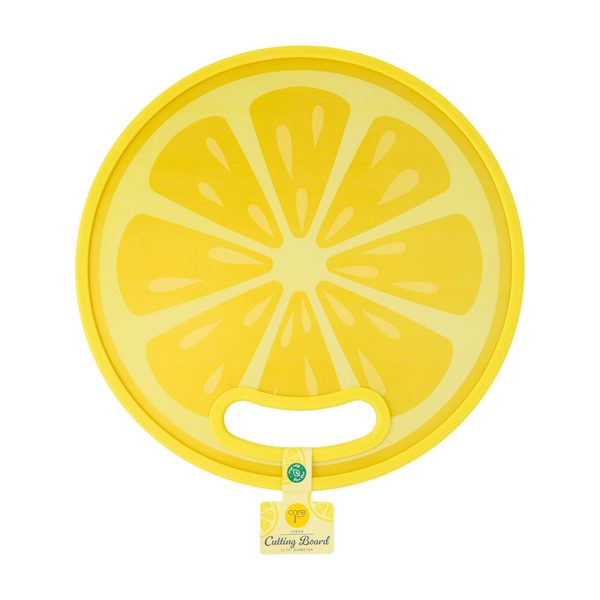 Core Kitchen Lemon Cutting Board, 11.75 in — pOpshelf (SKU 43881901)